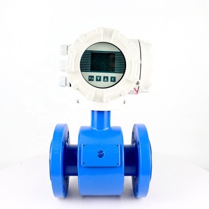 Medidor de flujo magnético industrial <span class=keywords><strong>digital</strong></span> de 4 pulgadas para gas líquido, AIRE, ACEITE, medidas de agua residual, leche, álcali, salida de Acid-4-20mA - Product Image 2