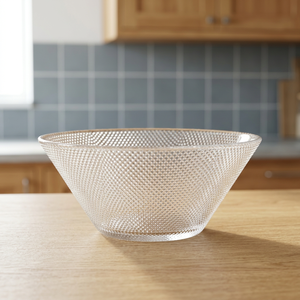 Tazón de Cereal de Plástico Transparente de 20 Oz, Tazón Reutilizable para Ensalada y Fruta, Vajilla Minimalista - Product Image 3