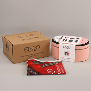 ENZO 4133PRO 7 in 1 Professional Multi Styler Hair Dryer Comb Straightener Heating <strong>Hot</strong> Air <strong>Brush</strong> Roll <strong>Ceramic</strong> Curling Iron Set - Product Image 5