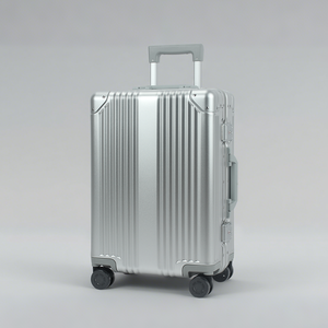 Modern New Design Aluminum Alloy Cabin Suitcase Lightweight Carry-On Travel <strong>Luggage</strong> Secure TSA Lock Durable Metal Frame Spinner - Product Image 4