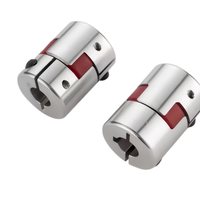 Accouplement élastique flexible en aluminium OD95 L126 sur mesure pour usine, coupleur étoile à trous intérieurs de 18 à 55 mm, couple élevé