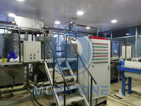 Mini Machine de Raffinage d'Huile de Palme, Usine de Raffinage d'Huile Comestible