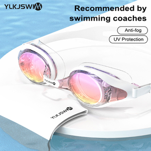 Gafas de Natación YL1800 Modernas con Lentes Electrochapadas en Oro, Plata, Oro Rosa, Azul y Rosa, Perfectas para la Playa - Product Image 5