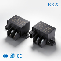 Nouveau contacteur DC KKA 150A, relais haute puissance 12V 24V 450V SPST-NO en plastique pour la modernisation/amélioration des systèmes de stockage d'énergie solaire EV ESS