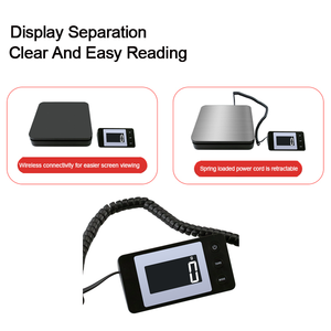 Changxie 30M Wireless Edelstahl Elektronische Küchen waage 50kg Gewicht Maschine Digitale Post paket waage Versand waage - Product Image 5