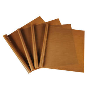 Tapis <span class=keywords><strong>de</strong></span> Cuisson pour Four Antiadhésif Réutilisable Grande Taille en Fibre <span class=keywords><strong>de</strong></span> Verre PTFE Résistant à la Chaleur, Fourniture d'Usine - Product Image 1