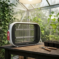 Lampe anti-moustiques LED personnalisée IP33, piège à insectes électrique UV, tue-insectes intérieur/extérieur, certifiée ETL, garantie 1 an