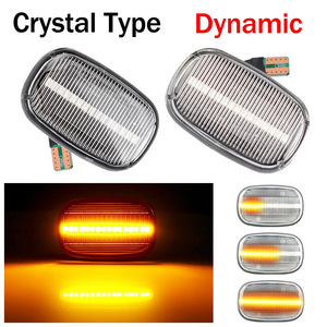 Hệ thống chiếu sáng ô tô năng động bên dấu hiệu LED tín hiệu rẽ ánh sáng nhấp nháy cho TOYOTA 1992-2007 Corolla E10/E11/E12 PRIUS Yaris - Product Image 4