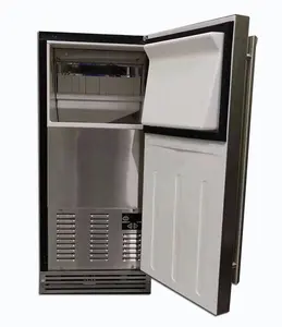 Built-in Square Ice Making Machine Commercial Ice Maker With Front Ventilation 20-24kg/24h