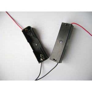 เซลล์ขนาด AA เดี่ยว <span class=keywords><strong>UM</strong></span>-3 กล่องใส่แบตเตอรี่พลาสติกสีดํา 1.5v พร้อมสายไฟ - Product Image 5