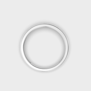 Anillo de Banda de Diamantes de Moissanita con Corte para Hombre, Plata de Ley 925 Duradera con Engaste Pavé, Joyería de Lujo Atemporal para Regalo de Boda, Aniversario o Fiesta - Product Image 2