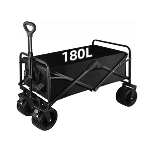 Çocuk ağır paslanmaz çelik alışveriş özel renk Logo seçenekleri ile taşınabilir katlanır arabası vagon ODM OEM - Product Image 1