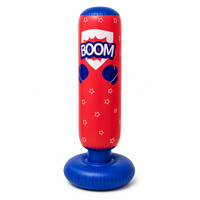 Sac de boxe gonflable en PVC pour enfants, rempli d'eau, 120 cm, pour entraînement sportif et de pression