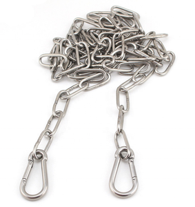 Chaîne de levage industrielle en acier inoxydable 316 Chaîne à maillons soudés SS Chaîne d'ancrage en acier inoxydable marin - Product Image 1