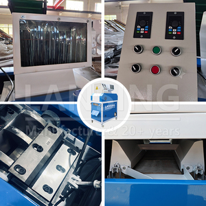 Équipement de recyclage de métaux ferreux LANSING, séparateur de cuivre électrique 90 kg/h, petite machine de granulation de câbles en cuivre pour le recyclage - Product Image 2