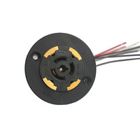 ANSI-cerradura giratoria de giro C136.41, enchufe NEMA de 7 pines, oscurecimiento, fotocontrol, receptáculo para alumbrado público inteligente