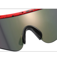 Lunettes de sport coupe-vent 2025, lunettes de soleil Viper, lunettes de sport tendance pour hommes, lentille monobloc, lunettes personnalisées, lunettes personnalisées