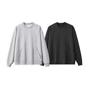 Sudadera con capucha extragrande en blanco personalizada Fleece Cotton Oversize Drop Shoulder Heavyweight Cropped Acid Washed Sdressed Boxy Hoodie - Product Image 1