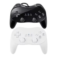 Manette de jeu filaire classique pour Wii avec moteur de vibration - Joystick Gamepad Remote