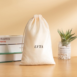 Biểu Tượng Tùy Chỉnh Màn Hình In Ấn Logo Mềm Nhung Trắng Pouch Bao Bì Nhung Pouch Cho Túi Xách Giày Quần Áo Túi Bụi - Product Image 4