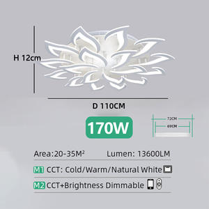 Vente en gros en ligne <span class=keywords><strong>de</strong></span> luminaires <span class=keywords><strong>de</strong></span> plafond en forme <span class=keywords><strong>de</strong></span> <span class=keywords><strong>fleur</strong></span> <span class=keywords><strong>de</strong></span> <span class=keywords><strong>lotus</strong></span> noir et blanc, style nordique <span class=keywords><strong>simple</strong></span>, pour salon, chambre à coucher, design moderne, lampe <span class=keywords><strong>de</strong></span> plafond en forme <span class=keywords><strong>de</strong></span> <span class=keywords><strong>fleur</strong></span> - Product Image 2