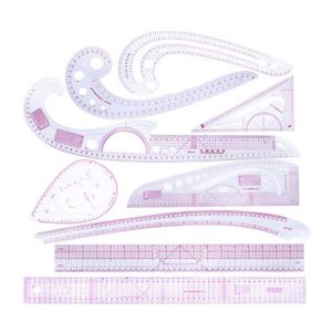 Juego de Reglas de Sastre de Plástico en Oferta, Kit de Medición con Curva Francesa para Diseñadores de Moda - Product Image 2