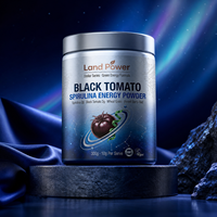 300g de poudre d'énergie verte à base de spiruline |   Mélange de boisson botanique au tomate noire Chengtong pour les journées actives