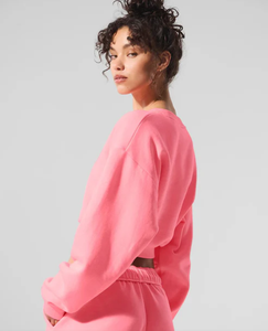 Nouveau Sweat à Capuche Décontracté Court pour Femme – Style Sportif Urbain Sexy - Product Image 1