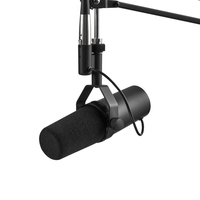 Microphone de studio cardioïde populaire, microphone dynamique professionnel pour voix et diffusion, connecteur XLR, microphone Sure Shur Micro Sm7b