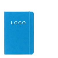Carnet de notes personnalisé avec logo d'entreprise, couverture rigide en cuir PU noir de qualité supérieure, pour cadeaux d'entreprise