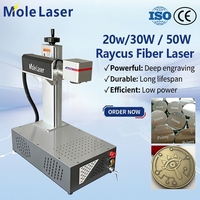 Machine de marquage laser à fibre Lightburn JPT MOPA M7 20W 30W 60W 100W, graveur laser couleur pour métal avec logiciel EZCAD