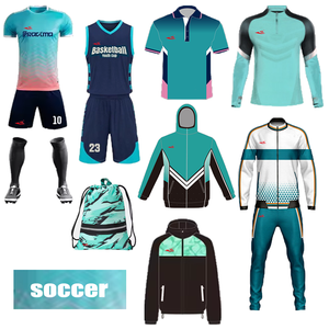 2425 Wholesale Sublimation Blank Soccer Jersey Custom t Shirt Football Quick Dry Breathable Football Jersey <strong>Kit</strong> for Men - Product Image 1