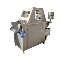 Injecteur de viande commercial 68 aiguilles 6 kW en acier inoxydable pour injection de saumure et marinade