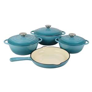 Ustensiles de cuisine en fonte marmite marmite marmite <span class=keywords><strong>moule</strong></span> à pain émail casserole en fonte casserole pour four hollandais avec couvercle - Product Image 1