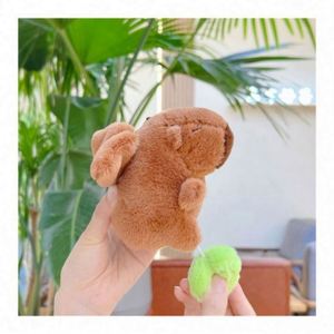 Llavero de Peluche Personalizado Súper Suave, Juguete Antiestrés de Gato Capibara con Diseño Bordado, Relleno de Algodón PP, Material de Nailon - Regalo de Cumpleaños - Product Image 1