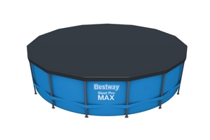 Piscina Elevada <span class=keywords><strong>Bestway</strong></span> 56438 <span class=keywords><strong>Steel</strong></span> <span class=keywords><strong>Pro</strong></span> <span class=keywords><strong>MAX</strong></span>, Piscina de Armazón para Exteriores, 4.57 m X 1.22 m - Product Image 5
