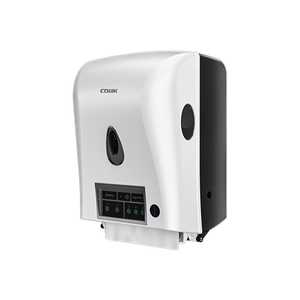 Dispensador Automático de Papel Higiénico sin Contacto, Dispensadores de Papel <span class=keywords><strong>Jumbo</strong></span> de ABS con Diseño de Cerradura para Baños Comerciales - Product Image 2