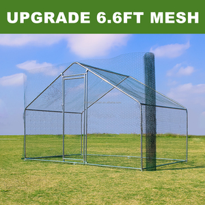 กรงสัตว์ปีก,บ้านไก่สำหรับสุนัขพันธุ์ทันสมัยทำจากโลหะ - Product Image 3
