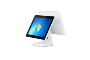 15 "сенсорный экран POS с 15-дюймовым вторым монитором двойной экран POS система/все в одном окне 10 Pos машина/двойной экран Pos монитор - Product Image 5