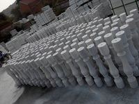 Balustre en marbre et granit massif pour décoration de garde-corps d'escalier de maison en pierre FIRST