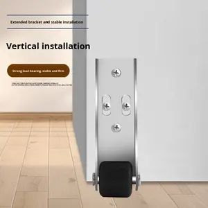 <span class=keywords><strong>Mini</strong></span> poulie directionnelle verticale silencieuse de qualité supérieure roue de <span class=keywords><strong>porte</strong></span> <span class=keywords><strong>coulissante</strong></span> à économie de main-d 'œuvre plastique moderne antirouille résistant à l'usure - Product Image 4