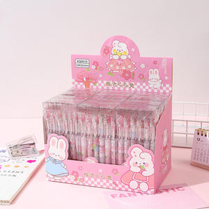 Creatieve Cartoon Schattige Metalen Haak Pers Gel Pen Student Hoge Waarde Gel Pen Persoonlijkheid Office Gift Gel Pen - Product Image 1