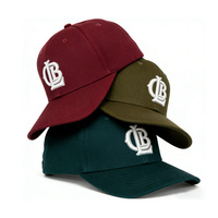 Casquette de baseball ajustable en coton à 6 panneaux avec logo brodé personnalisé de qualité supérieure pour la promotion de marque et le streetwear quotidien