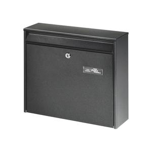 Burg wächter ตู้จดหมาย5877 Si สูง322มม. กว้าง362มม. ลึก100มม. เหล็กสีเงิน C4ดิน - Product Image 1