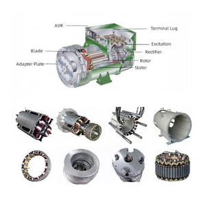 Alternatore Trifase AC Senza Spazzole a Basso Numero di Giri, Generatore a Magneti Permanenti ad Alta Efficienza, Dinamo Magnetica Aerogeneratrice - Product Image 2