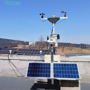 PAWS006 Sensor de Temperatura y Humedad con Transmisión Inalámbrica GPRS de Energía Solar, Anemómetro, Sistema de Seguimiento Fotovoltaico PAWS006 P - Product Image 2