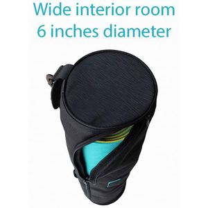 Sac de transport unisexe personnalisé avec logo, poches et bandoulière pour tapis de yoga et de gym, avec support pour tapis de yoga - Product Image 3