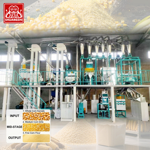 Máquina de Molienda de Maíz Comercial de 1ra Calidad, 10 Toneladas por Día, Planta Completa de Molienda de Maíz - Product Image 1
