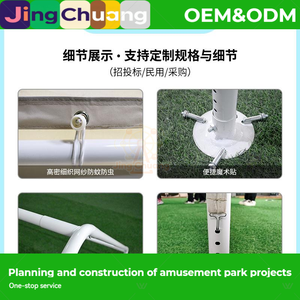 Abri de <span class=keywords><strong>camping</strong></span> Jinglufa pour marché nocturne, stand de vente, cour de marché, <span class=keywords><strong>camping</strong></span> extérieur, espace carré, <span class=keywords><strong>camping</strong></span> tendance - Product Image 3