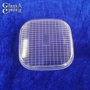 Đúc kết cấu thủy tinh dẫn ánh sáng Borosilicate khuếch tán Ống kính thủy tinh - Product Image 5
